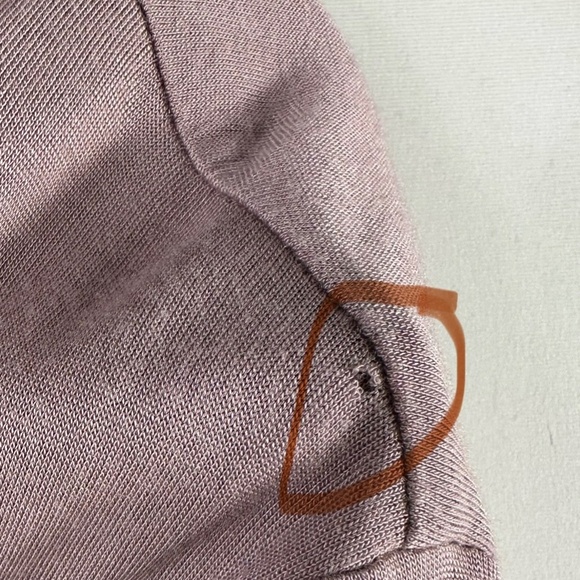 Pure Jill J Jill 2X 18 20 Top Shirt Tunic Elliptical Tee Rose Pink Supersoft - Picture 2 of 3